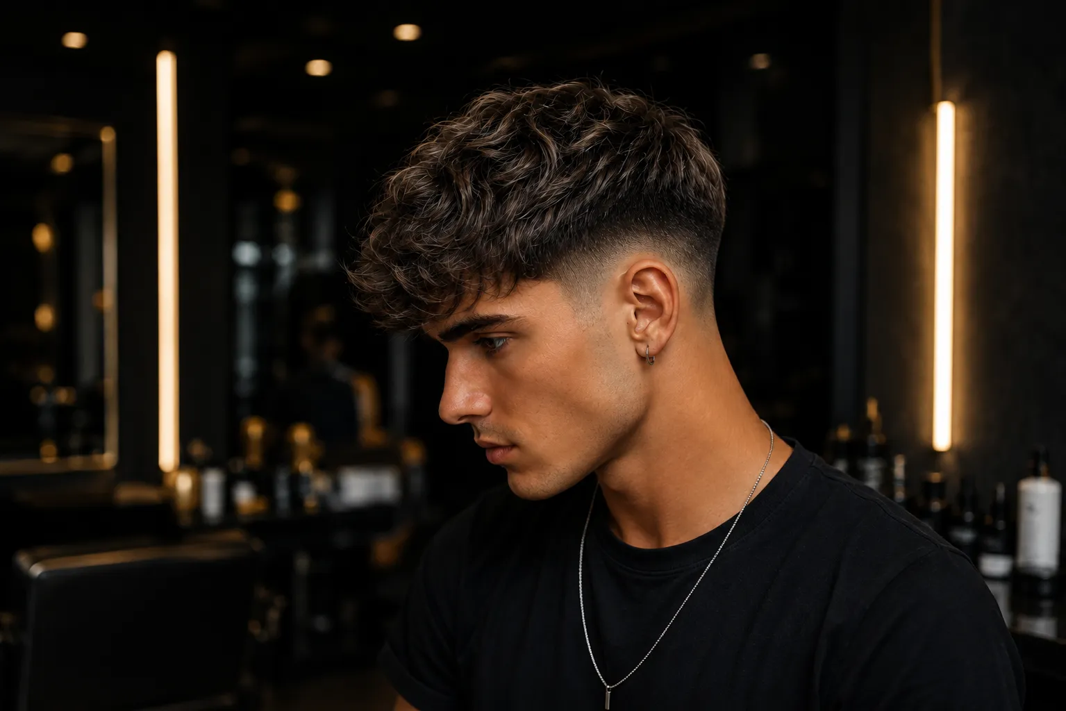 Corte Unisex profesional en salón